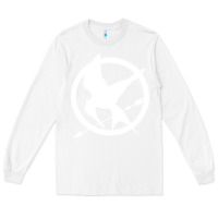 White The Hunger Games Trilogy Long Sleeve Tee - linhVisuals
