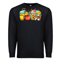 Black softball coffee Premium Sweatshirt - Jasminsmagicworld