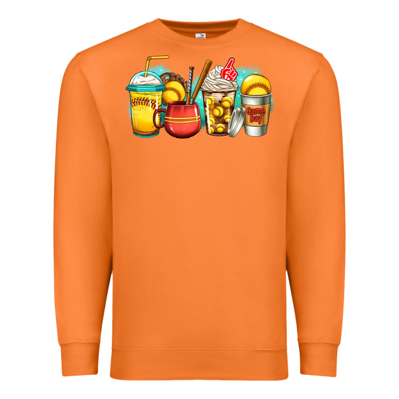 Softball Coffee Premium Sweatshirt by Jasminsmagicworld | Teevron