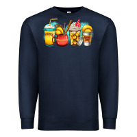 Navy softball coffee Premium Sweatshirt - Jasminsmagicworld