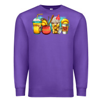 Purple softball coffee Premium Sweatshirt - Jasminsmagicworld