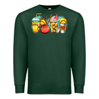 Sports Green softball coffee Premium Sweatshirt - Jasminsmagicworld