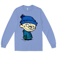 Colony Blue calvin Long Sleeve Tee - linhVisuals