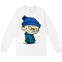 White calvin Long Sleeve Tee - linhVisuals