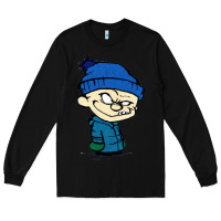 Black calvin Long Sleeve Tee - linhVisuals