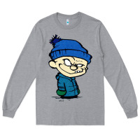 Heather Grey calvin Long Sleeve Tee - linhVisuals