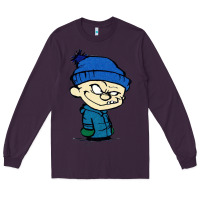 Plum calvin Long Sleeve Tee - linhVisuals