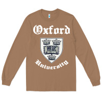 Toasted Coconut vintage oxford university 80s 90s Long Sleeve Tee - linhVisuals