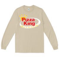 Mushroom pizza king cowboy Long Sleeve Tee - linhVisuals