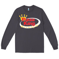 Smoke pizza king cowboy Long Sleeve Tee - linhVisuals