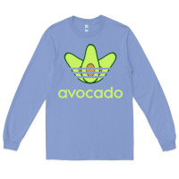 Colony Blue newavocado originals three stripes Long Sleeve Tee - linhVisuals