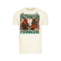 Vintage Arctic Somebody's Problem Bull Skull Vintage Tee - FaDigitalArtStudio