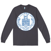 Smoke eastern illinois university seal Long Sleeve Tee - linhVisuals