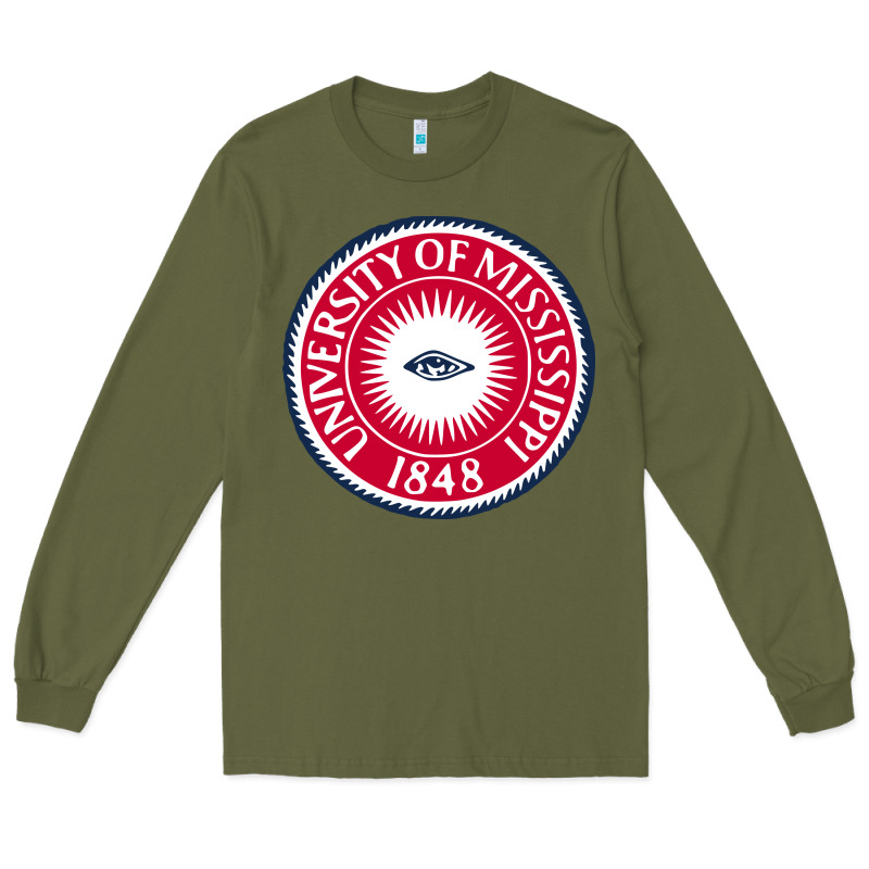 University Of Mississippi Seal Long Sleeve Tee by linhVisuals | Teevron