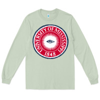 Matcha university of mississippi seal Long Sleeve Tee - linhVisuals