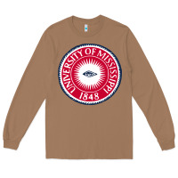 Toasted Coconut university of mississippi seal Long Sleeve Tee - linhVisuals