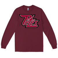 Burgundy peterborough team Long Sleeve Tee - linhVisuals
