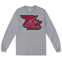 Heather Grey peterborough team Long Sleeve Tee - linhVisuals