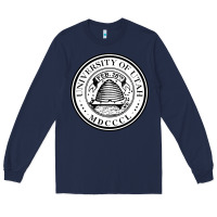 Navy university of utah seal Long Sleeve Tee - linhVisuals