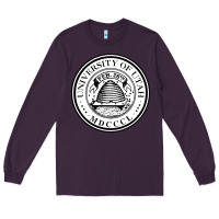 Plum university of utah seal Long Sleeve Tee - linhVisuals