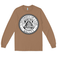 Toasted Coconut university of utah seal Long Sleeve Tee - linhVisuals