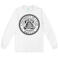 White university of utah seal Long Sleeve Tee - linhVisuals