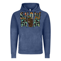 Vintage Denim show mom highland cow Vintage Hoodie - SublimationCraftShop