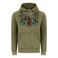Vintage Olive show mom highland cow Vintage Hoodie - SublimationCraftShop