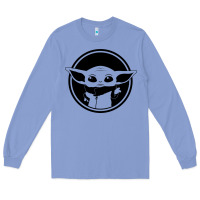 Colony Blue newbaby yoda 01 Long Sleeve Tee - linhVisuals