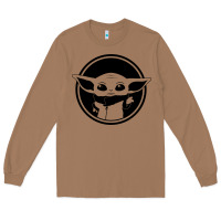 Toasted Coconut newbaby yoda 01 Long Sleeve Tee - linhVisuals