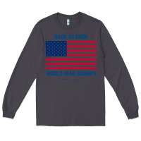Newback To Back World War Champs Back Long Sleeve Tee | Teevron