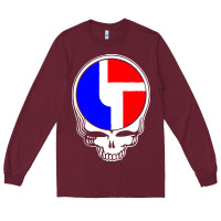 Burgundy the disco biscuits best Long Sleeve Tee - linhVisuals