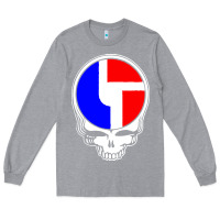 Heather Grey the disco biscuits best Long Sleeve Tee - linhVisuals