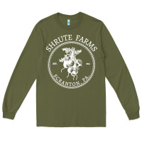 Army Green shrute farms original Long Sleeve Tee - linhVisuals