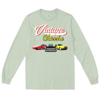 Matcha vintage classic oldies cars Long Sleeve Tee - linhVisuals