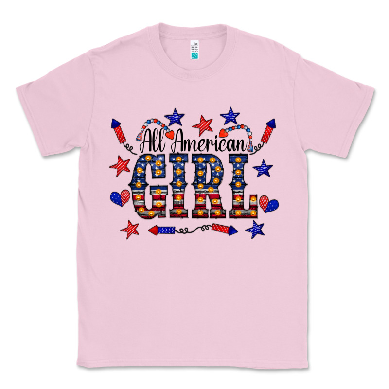 All American Girl Classic Tee by CowCowDesign | Teevron