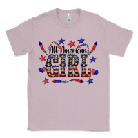 Lilac All American Girl Classic Tee - CowCowDesign
