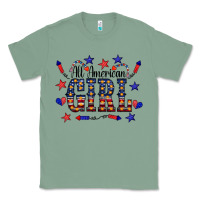 Sage All American Girl Classic Tee - CowCowDesign
