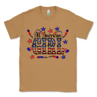 Toasted Coconut All American Girl Classic Tee - CowCowDesign