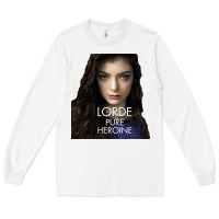 White Lorde Long Sleeve Tee - linhVisuals