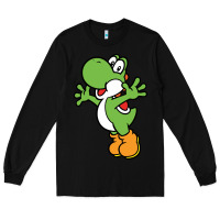 Black yoshi Long Sleeve Tee - linhVisuals