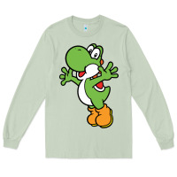 Matcha yoshi Long Sleeve Tee - linhVisuals