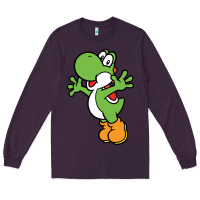 Plum yoshi Long Sleeve Tee - linhVisuals