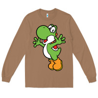 Toasted Coconut yoshi Long Sleeve Tee - linhVisuals