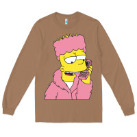 Toasted Coconut newbart simpson camron Long Sleeve Tee - linhVisuals