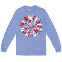 Colony Blue White Stripes Long Sleeve Tee - linhVisuals
