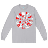 Moon Dust White Stripes Long Sleeve Tee - linhVisuals