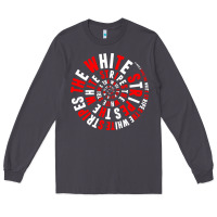 Smoke White Stripes Long Sleeve Tee - linhVisuals