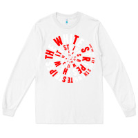 White White Stripes Long Sleeve Tee - linhVisuals