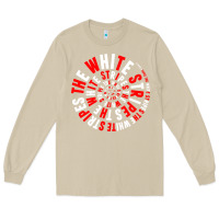 Mushroom White Stripes Long Sleeve Tee - linhVisuals